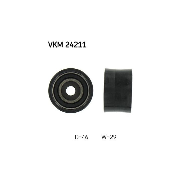 Kreipiantysis skriemulys, paskirstymo diržas SKF VKM 24211