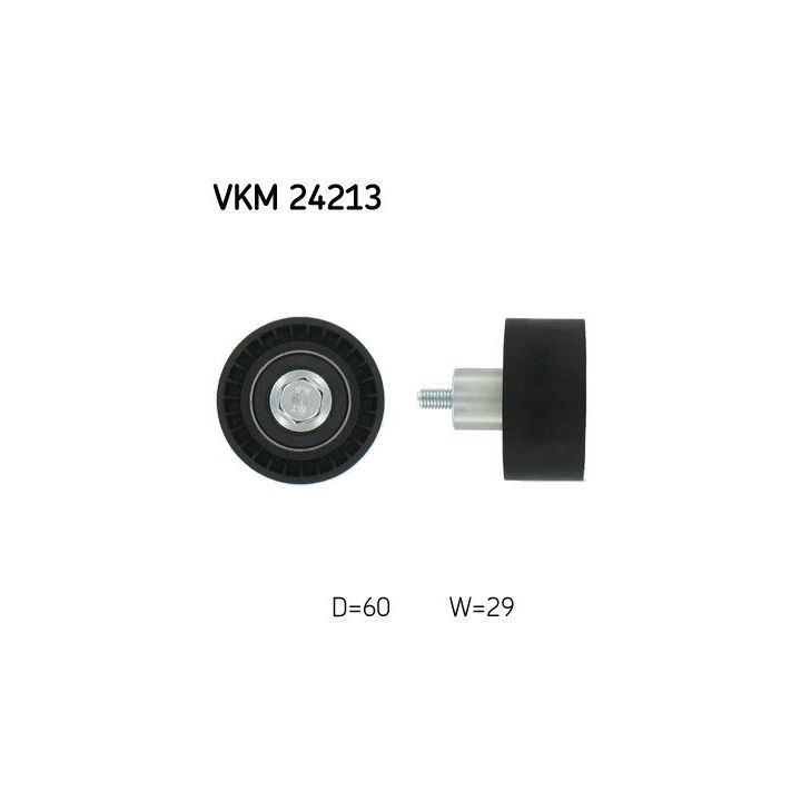 Kreipiantysis skriemulys, paskirstymo diržas SKF VKM 24213