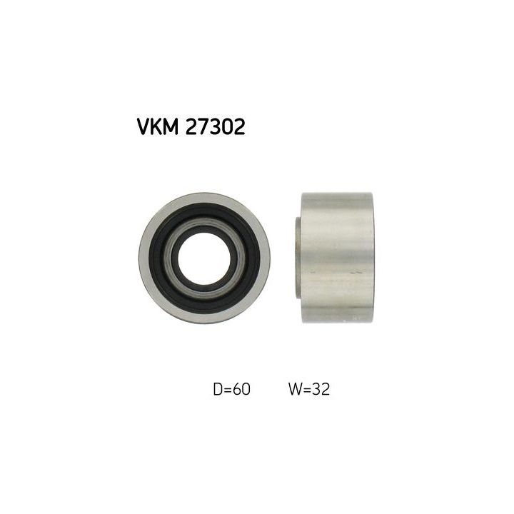 Kreipiantysis skriemulys, paskirstymo diržas SKF VKM 27302