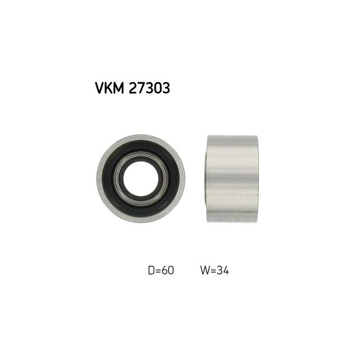 Kreipiantysis skriemulys, paskirstymo diržas SKF VKM 27303