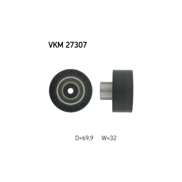 Kreipiantysis skriemulys, paskirstymo diržas SKF VKM 27307