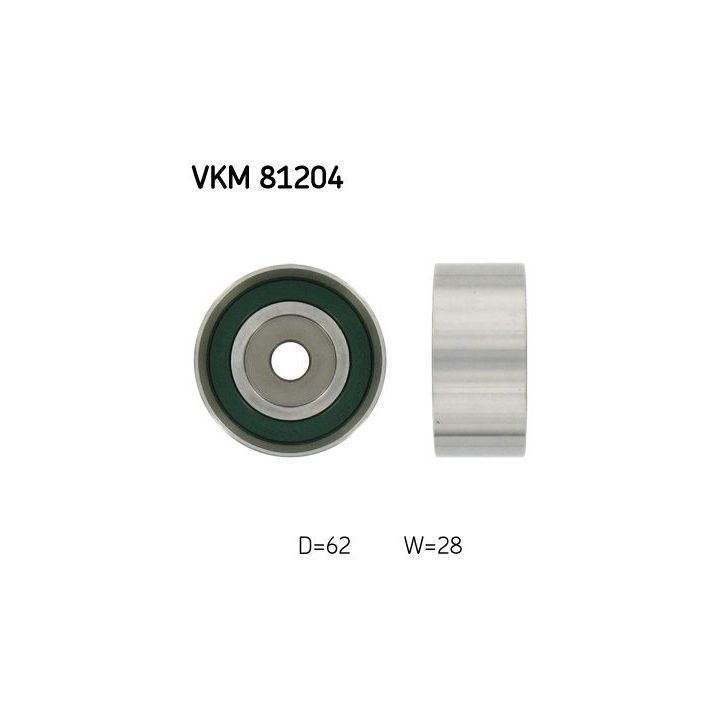 Kreipiantysis skriemulys, paskirstymo diržas SKF VKM 81204