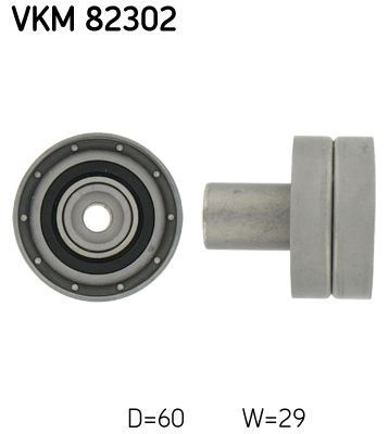 Kreipiantysis skriemulys, paskirstymo diržas SKF VKM 82302