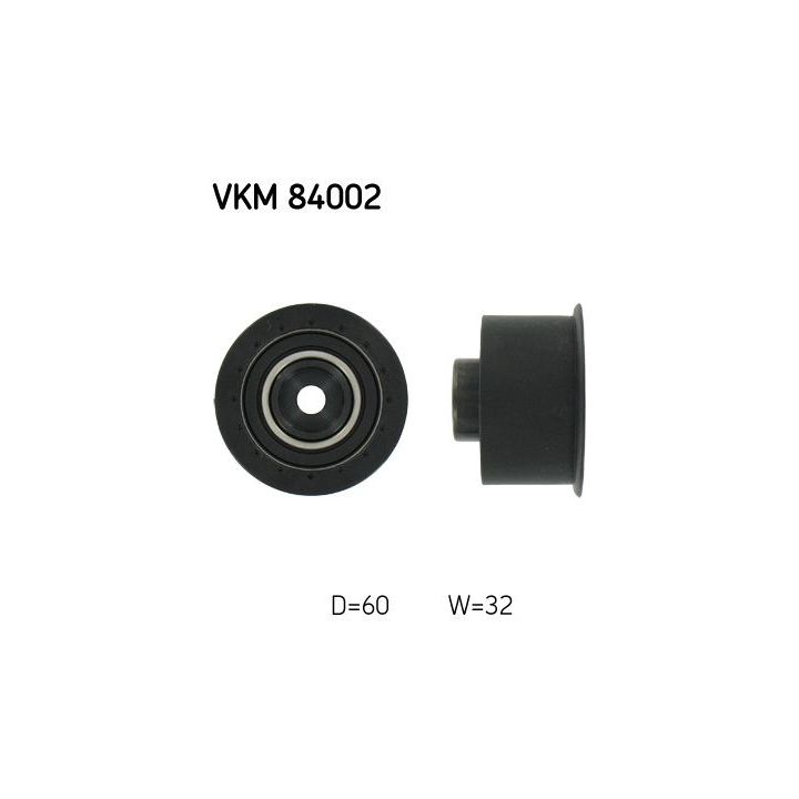 Kreipiantysis skriemulys, paskirstymo diržas SKF VKM 84002