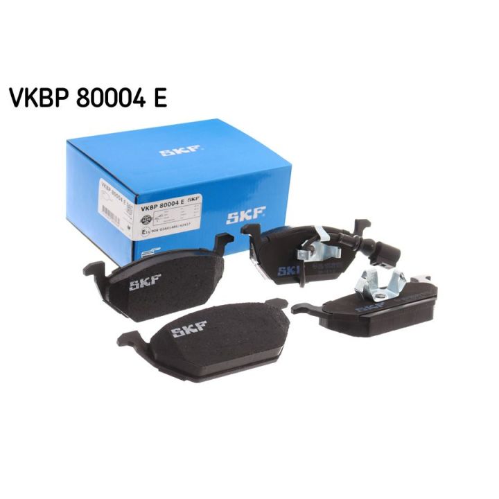 Stabdžių trinkelių rinkinys, diskinis stabdys SKF VKBP 80004 E