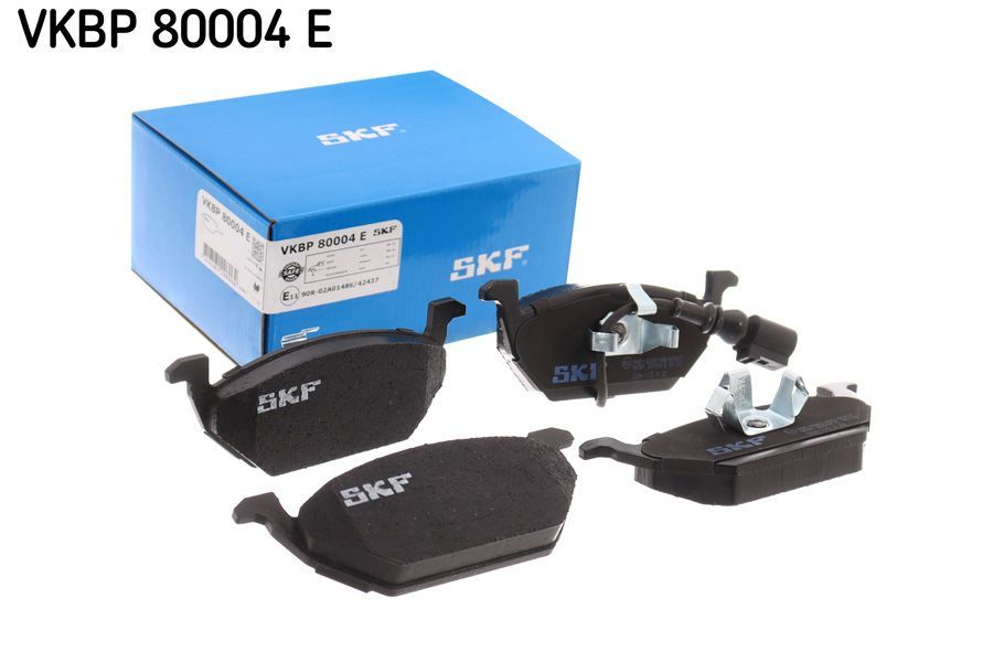 Stabdžių trinkelių rinkinys, diskinis stabdys SKF VKBP 80004 E