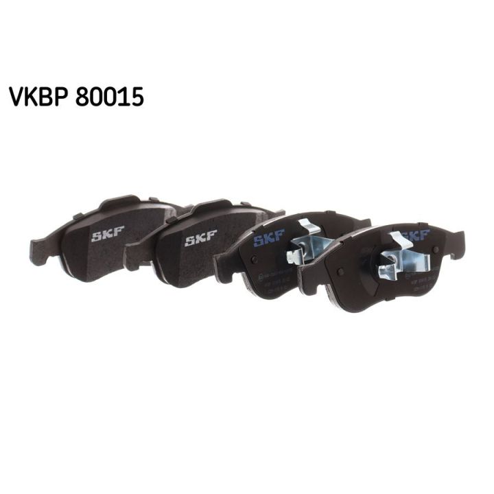Stabdžių trinkelių rinkinys, diskinis stabdys SKF VKBP 80015