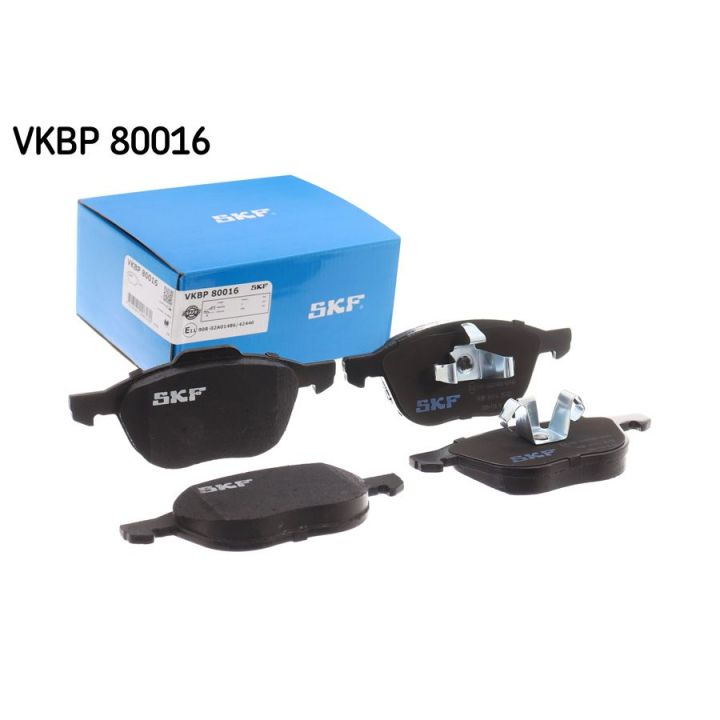 Stabdžių trinkelių rinkinys, diskinis stabdys SKF VKBP 80016