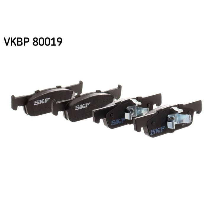 Stabdžių trinkelių rinkinys, diskinis stabdys SKF VKBP 80019