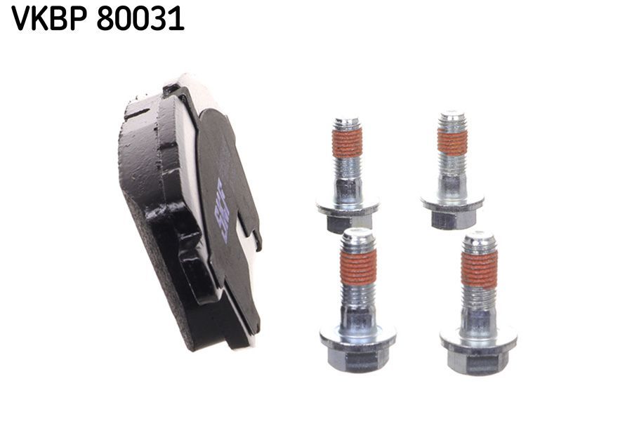 Stabdžių trinkelių rinkinys, diskinis stabdys SKF VKBP 80031