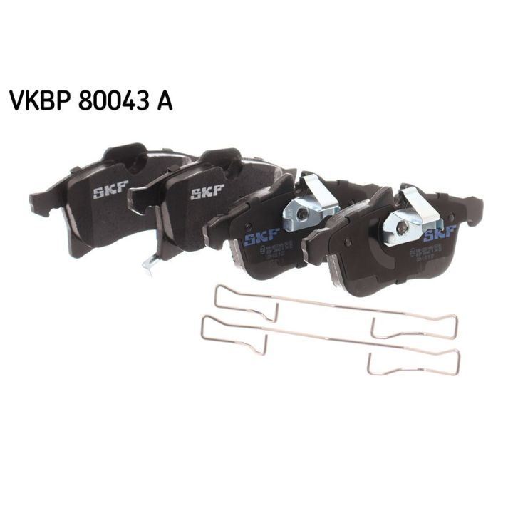 Stabdžių trinkelių rinkinys, diskinis stabdys SKF VKBP 80043 A