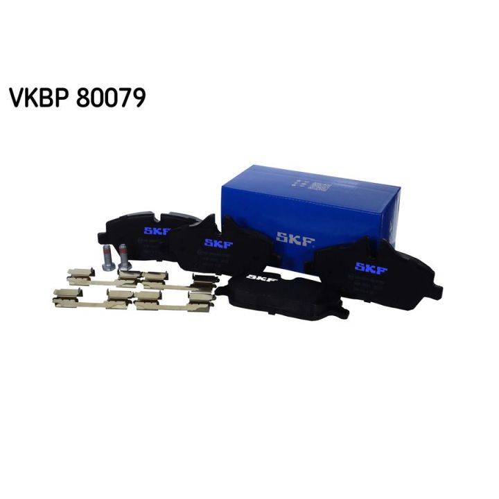 Stabdžių trinkelių rinkinys, diskinis stabdys SKF VKBP 80079