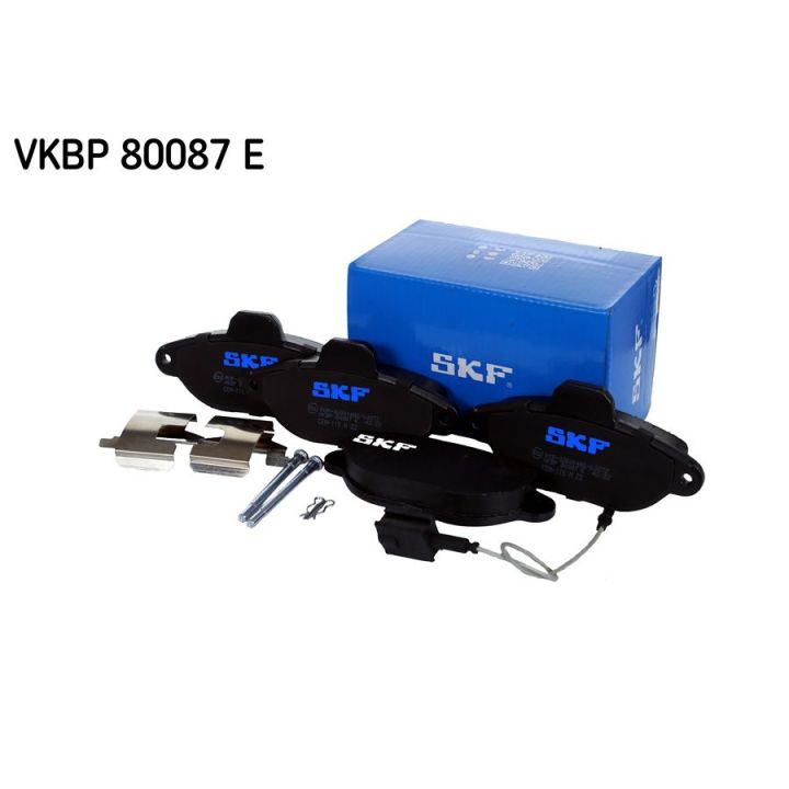 Stabdžių trinkelių rinkinys, diskinis stabdys SKF VKBP 80087 E