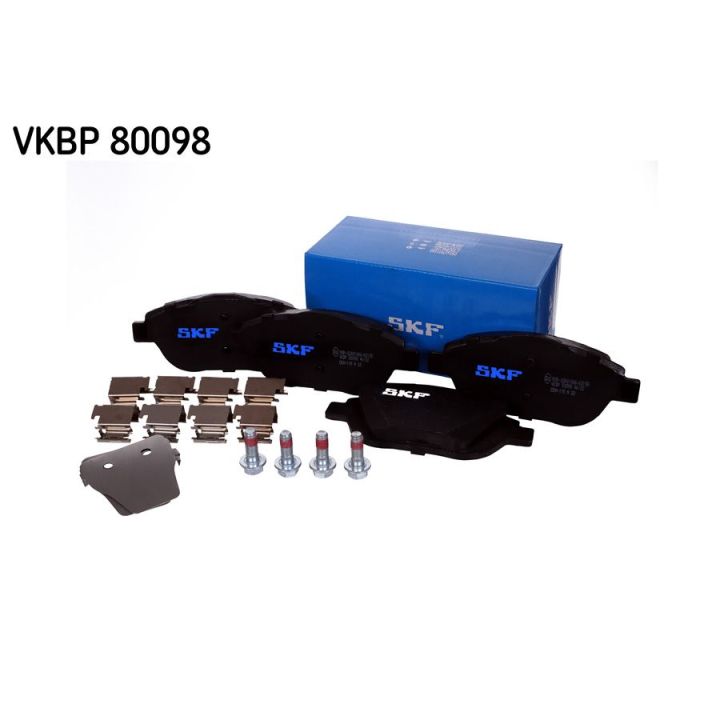 Stabdžių trinkelių rinkinys, diskinis stabdys SKF VKBP 80098