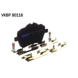 Stabdžių trinkelių rinkinys, diskinis stabdys SKF VKBP 80118