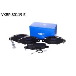 Stabdžių trinkelių rinkinys, diskinis stabdys SKF VKBP 80119 E