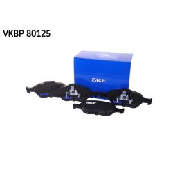 Stabdžių trinkelių rinkinys, diskinis stabdys SKF VKBP 80125
