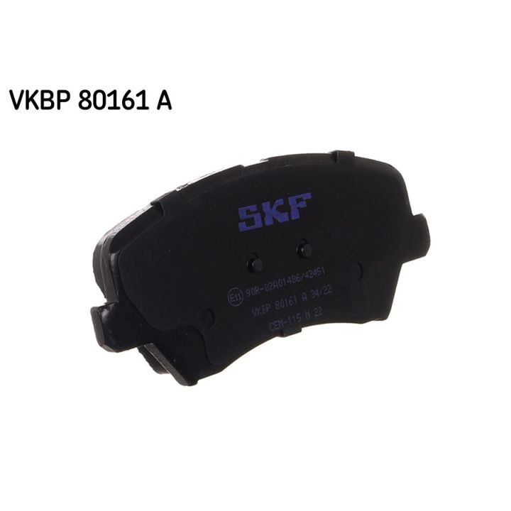 Stabdžių trinkelių rinkinys, diskinis stabdys SKF VKBP 80161 A