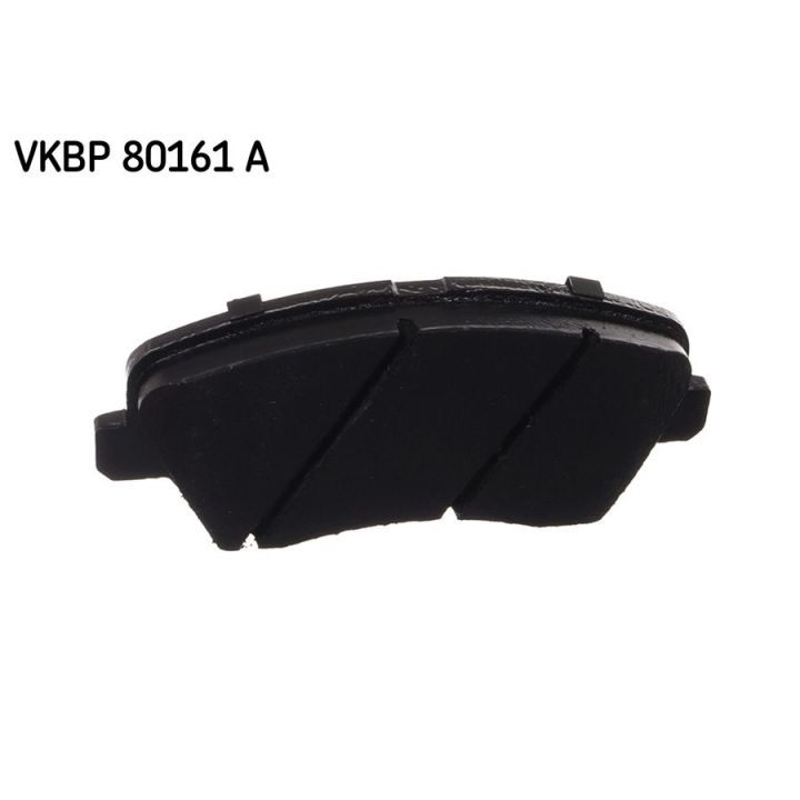 Stabdžių trinkelių rinkinys, diskinis stabdys SKF VKBP 80161 A