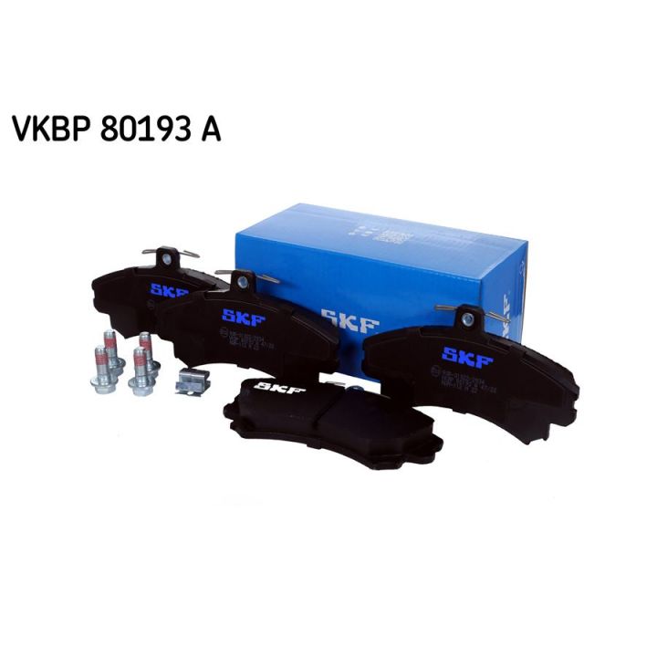Stabdžių trinkelių rinkinys, diskinis stabdys SKF VKBP 80193 A
