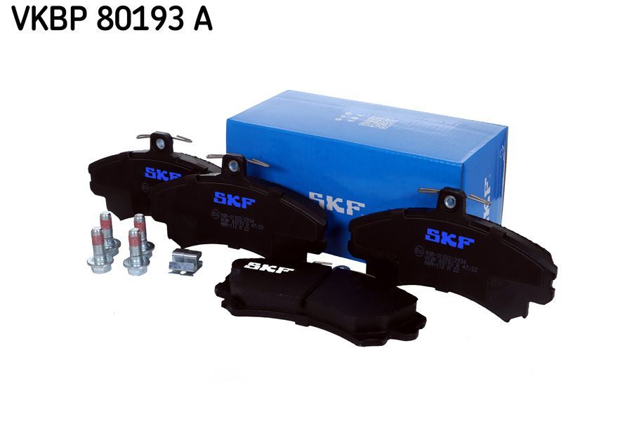 Stabdžių trinkelių rinkinys, diskinis stabdys SKF VKBP 80193 A