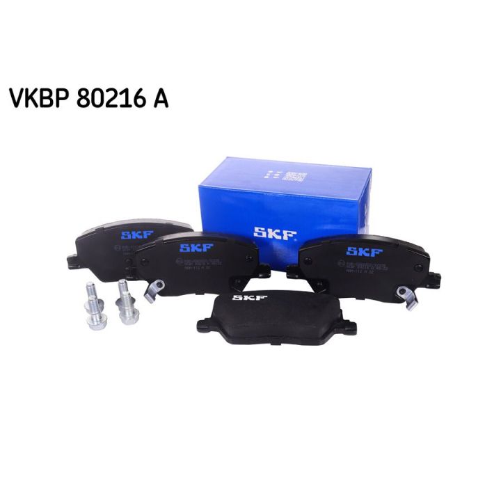 Stabdžių trinkelių rinkinys, diskinis stabdys SKF VKBP 80216 A