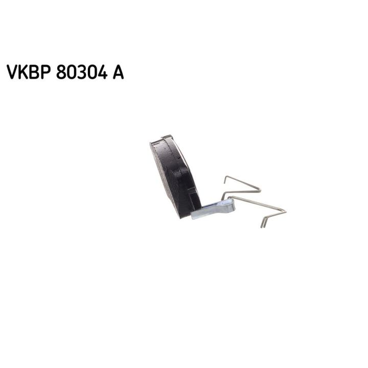 Stabdžių trinkelių rinkinys, diskinis stabdys SKF VKBP 80304 A