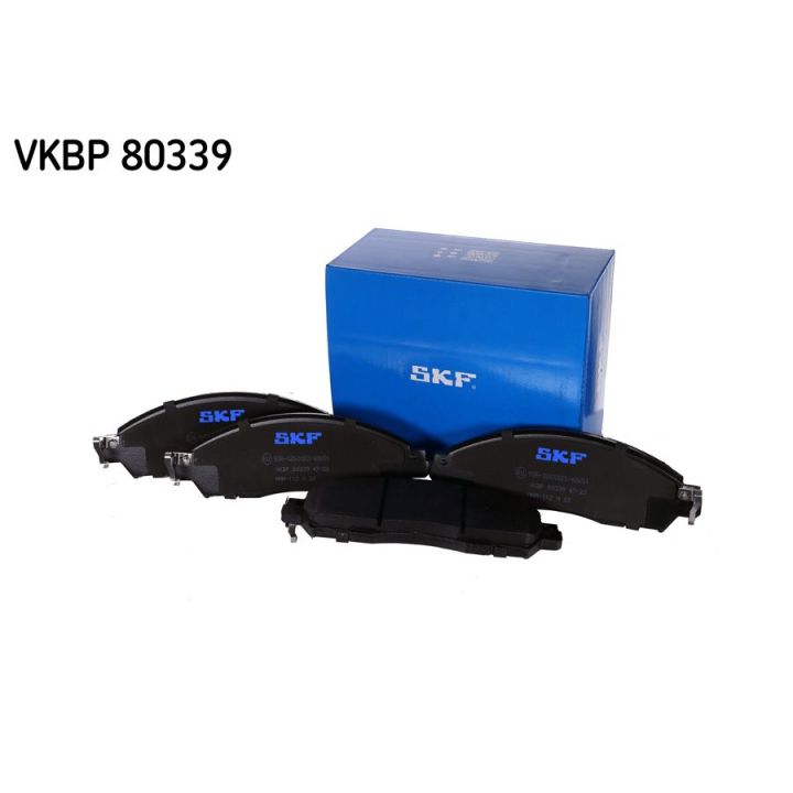 Stabdžių trinkelių rinkinys, diskinis stabdys SKF VKBP 80339