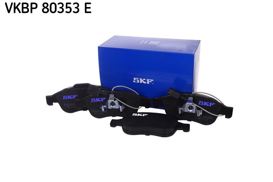 Stabdžių trinkelių rinkinys, diskinis stabdys SKF VKBP 80353 E