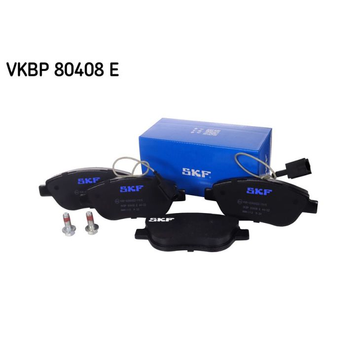 Stabdžių trinkelių rinkinys, diskinis stabdys SKF VKBP 80408 E