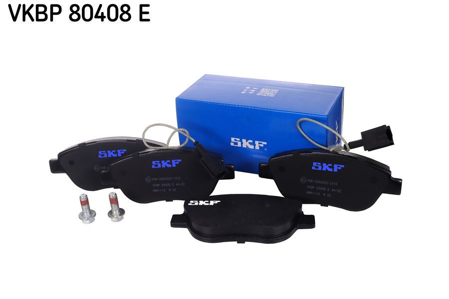 Stabdžių trinkelių rinkinys, diskinis stabdys SKF VKBP 80408 E