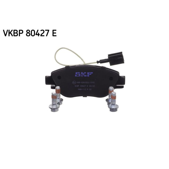 Stabdžių trinkelių rinkinys, diskinis stabdys SKF VKBP 80427 E