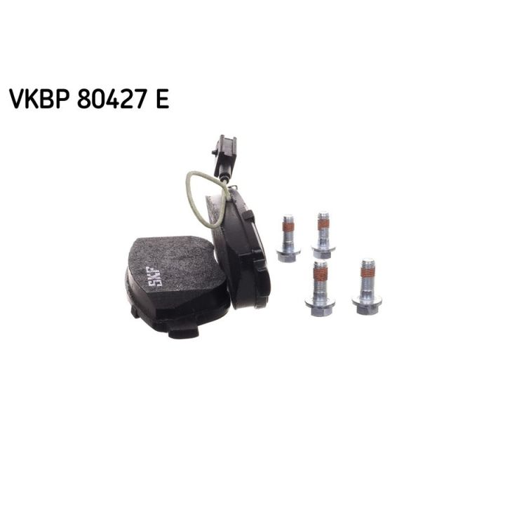 Stabdžių trinkelių rinkinys, diskinis stabdys SKF VKBP 80427 E