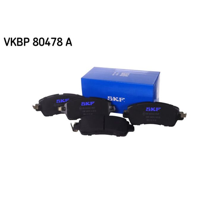 Stabdžių trinkelių rinkinys, diskinis stabdys SKF VKBP 80478 A