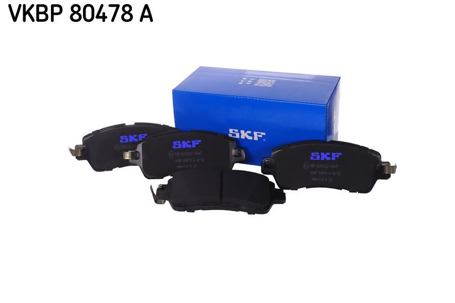 Stabdžių trinkelių rinkinys, diskinis stabdys SKF VKBP 80478 A