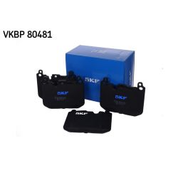 Stabdžių trinkelių rinkinys, diskinis stabdys SKF VKBP 80481
