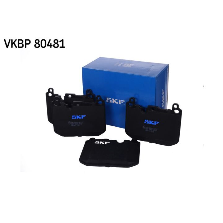 Stabdžių trinkelių rinkinys, diskinis stabdys SKF VKBP 80481
