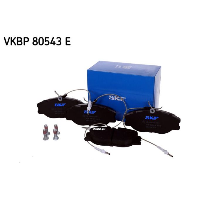 Stabdžių trinkelių rinkinys, diskinis stabdys SKF VKBP 80543 E
