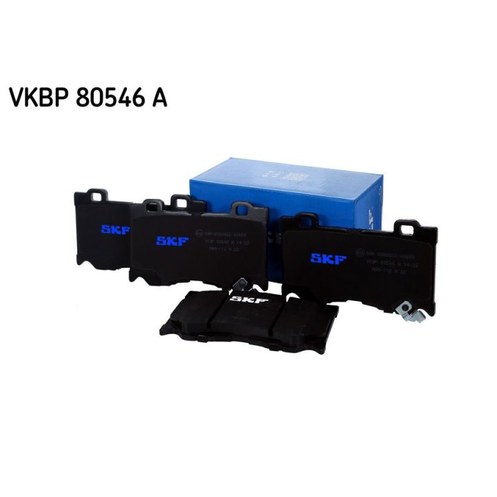 Stabdžių trinkelių rinkinys, diskinis stabdys SKF VKBP 80546 A
