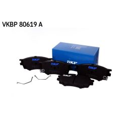 Stabdžių trinkelių rinkinys, diskinis stabdys SKF VKBP 80619 A