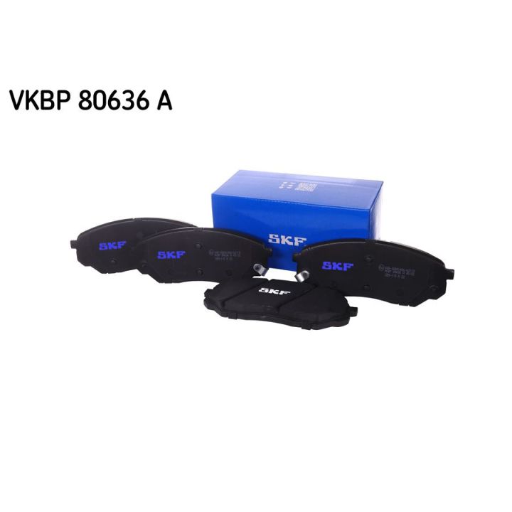 Stabdžių trinkelių rinkinys, diskinis stabdys SKF VKBP 80636 A