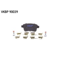 Stabdžių trinkelių rinkinys, diskinis stabdys SKF VKBP 90039