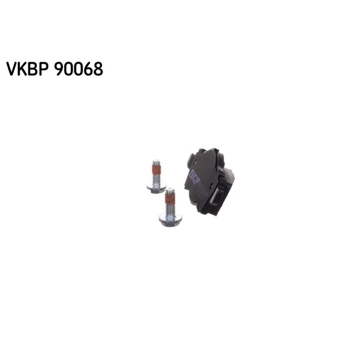 Stabdžių trinkelių rinkinys, diskinis stabdys SKF VKBP 90068