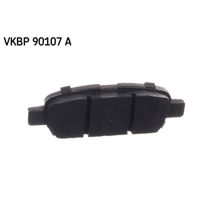 Stabdžių trinkelių rinkinys, diskinis stabdys SKF VKBP 90107 A