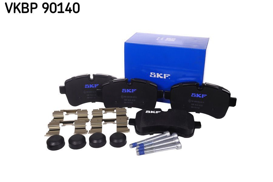 Stabdžių trinkelių rinkinys, diskinis stabdys SKF VKBP 90140