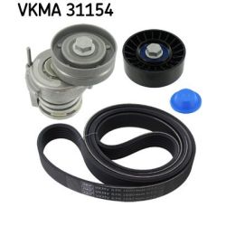 V formos rumbuotas diržas, komplektas SKF VKMA 31154