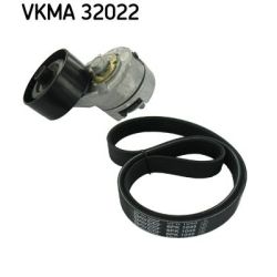 V formos rumbuotas diržas, komplektas SKF VKMA 32022