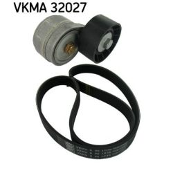 V formos rumbuotas diržas, komplektas SKF VKMA 32027
