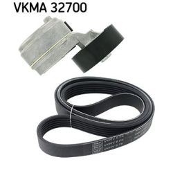 V formos rumbuotas diržas, komplektas SKF VKMA 32700