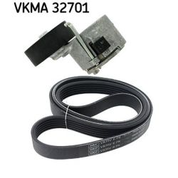 V formos rumbuotas diržas, komplektas SKF VKMA 32701